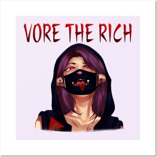 Vore the rich Posters and Art